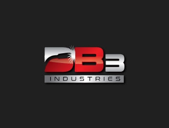 DB3 Industries  logo design by crazher