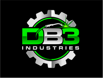 DB3 Industries  logo design by evdesign