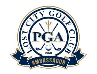 PGA Ambassador - Lost City Golf Club logo design by Benok