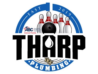 Tharp Plumbing logo design by Suvendu