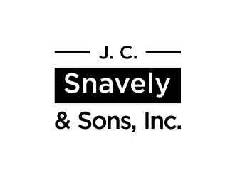 J. C. Snavely & Sons, Inc. logo design by ammad