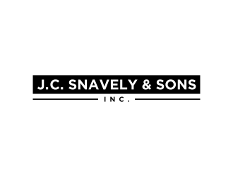 J. C. Snavely & Sons, Inc. logo design by ammad