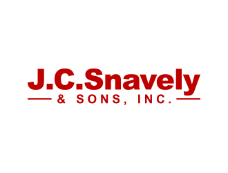 J. C. Snavely & Sons, Inc. logo design by lexipej