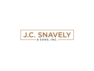 J. C. Snavely & Sons, Inc. logo design by Artomoro