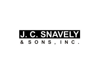 J. C. Snavely & Sons, Inc. logo design by sodimejo