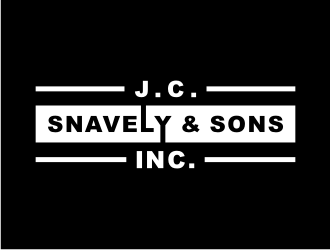 J. C. Snavely & Sons, Inc. logo design by Zhafir