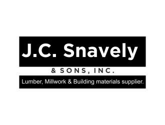 J. C. Snavely & Sons, Inc. logo design by santrie