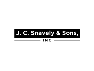 J. C. Snavely & Sons, Inc. logo design by Barkah