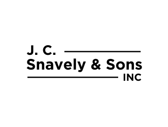 J. C. Snavely & Sons, Inc. logo design by Barkah