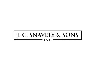 J. C. Snavely & Sons, Inc. logo design by Barkah