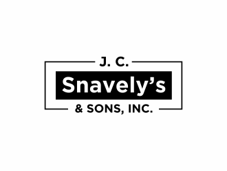 J. C. Snavely & Sons, Inc. logo design by checx