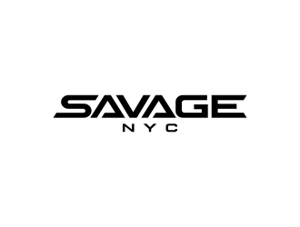 SAVAGE NYC logo design by FloVal