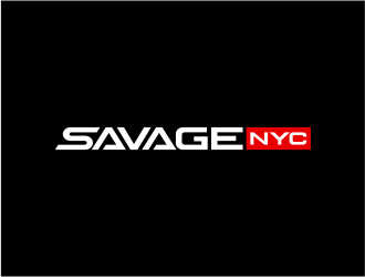 SAVAGE NYC logo design by FloVal