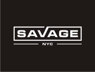 SAVAGE NYC logo design by sabyan