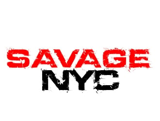 SAVAGE NYC logo design by AamirKhan