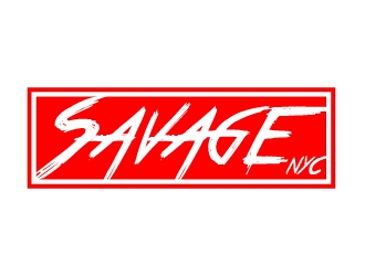 SAVAGE NYC logo design by LogOExperT