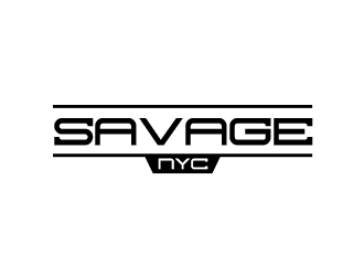 SAVAGE NYC logo design by BeDesign