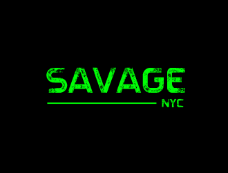 SAVAGE NYC logo design by BeDesign