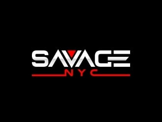 SAVAGE NYC logo design by MRANTASI
