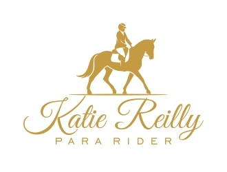 Katie Reilly Para Rider  logo design by b3no