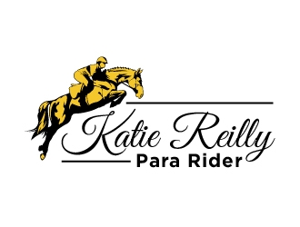 Katie Reilly Para Rider  logo design by cybil