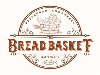 The Bread Basket logo design by Alfatih05