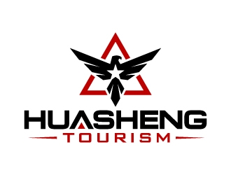 Huasheng Tourism  logo design by jaize