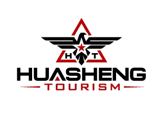 Huasheng Tourism  logo design by jaize