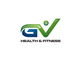 GV Health & Fitness logo design by R-art