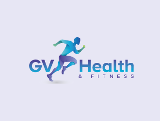 GV Health & Fitness logo design by czars