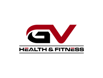 GV Health & Fitness logo design by ammad