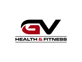 GV Health & Fitness logo design by ammad