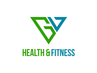 GV Health & Fitness logo design by Girly