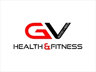 GV Health & Fitness logo design by Shabbir