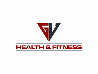 GV Health & Fitness logo design by ammad