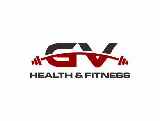 GV Health & Fitness logo design by ammad