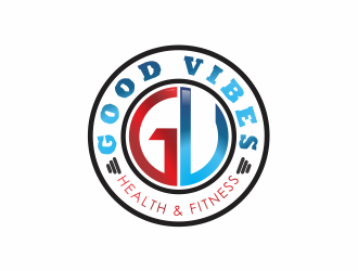 GV Health & Fitness logo design by up2date