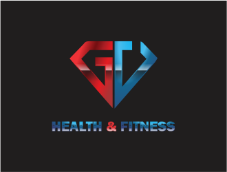 GV Health & Fitness logo design by up2date