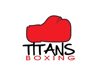  Titans boxing  logo design by AamirKhan