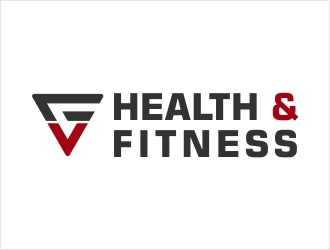 GV Health & Fitness logo design by alwi17