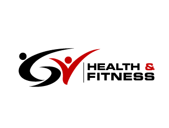 GV Health & Fitness logo design by THOR_