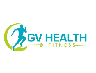 GV Health & Fitness logo design by AamirKhan