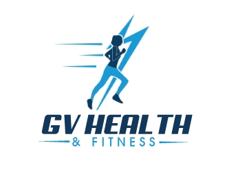 GV Health & Fitness logo design by AamirKhan