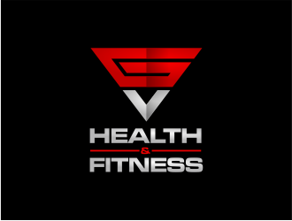 GV Health & Fitness logo design by mutafailan