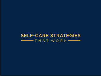 Self-Care Strategies that Work logo design by Susanti