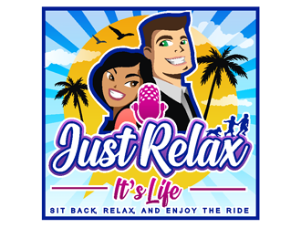 Just Relax, Its Life Logo Design - 48hourslogo