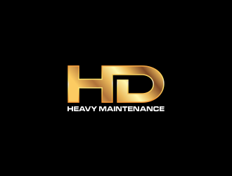 HD Heavy Maintenance logo design by haidar