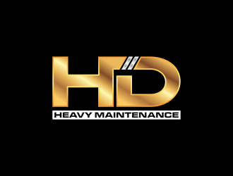 HD Heavy Maintenance logo design by haidar