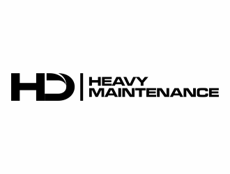 HD Heavy Maintenance logo design by hopee