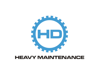 HD Heavy Maintenance logo design by Sheilla